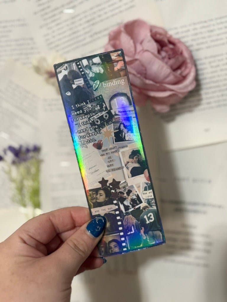 Binding 13 Inspired Collage Bookmark