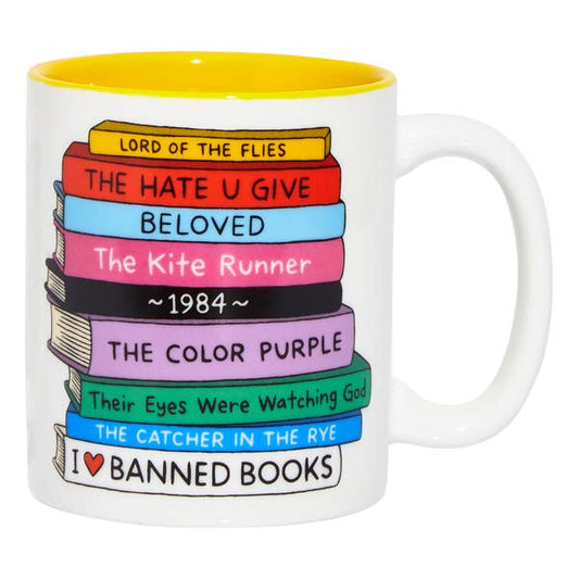 THE FOUND - I Heart Banned Books Coffee Mug