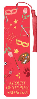 Metal Bookmark -SJM - A Court of Thorns and Roses