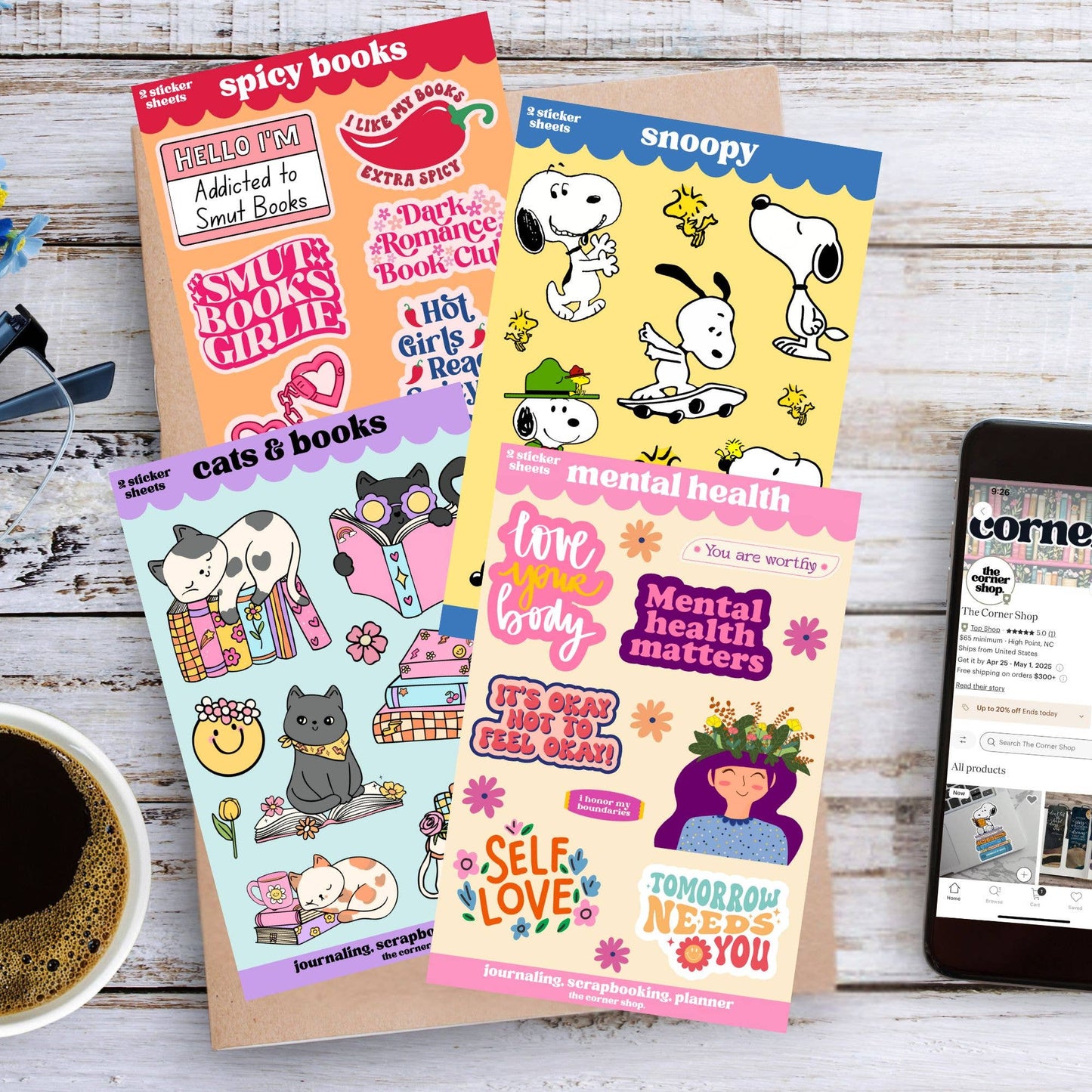 Gilmore Girls Sticker Sheets