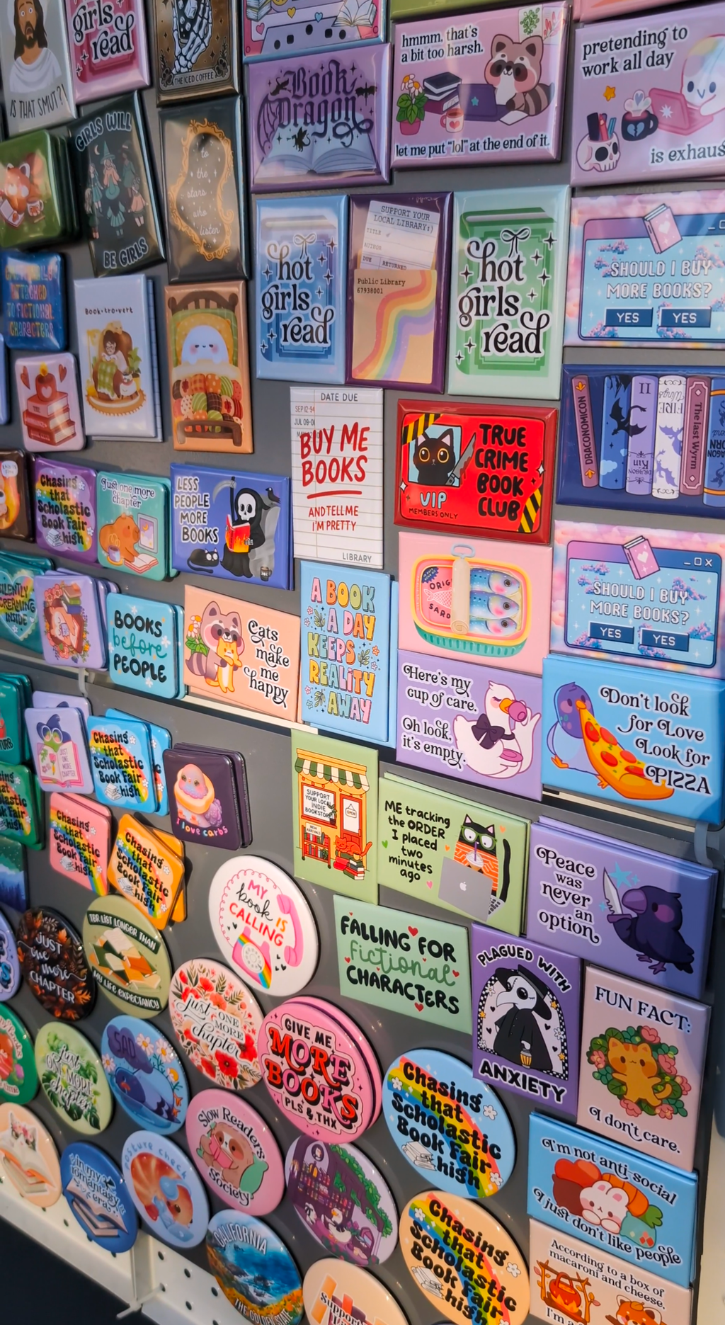 Falling For Fictional Characters Magnet