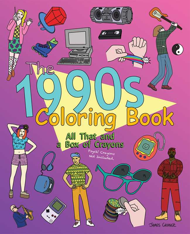 Coloring Book - 1990s by James Grange