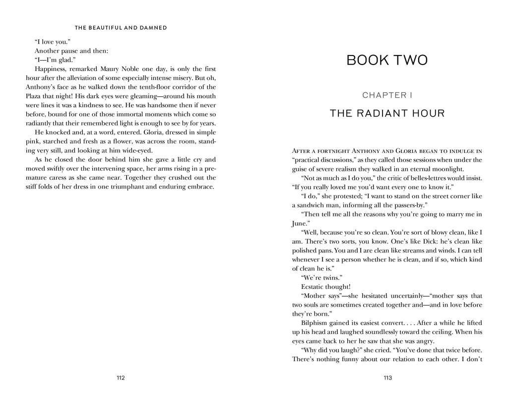 The Beautiful and Damned by F. Scott Fitzgerald (Signature Clothbound Edition)