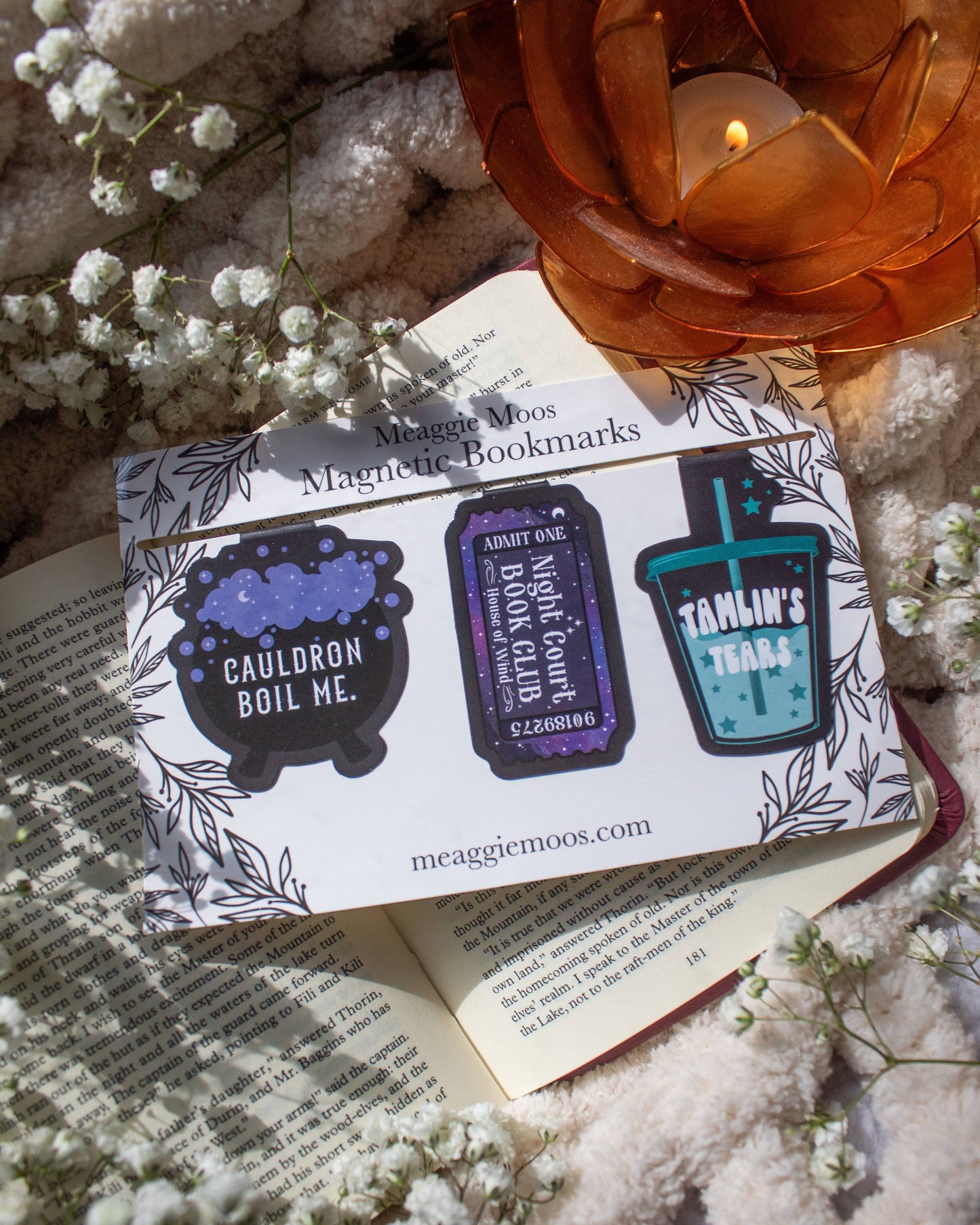 Magnetic Bookmark Set - ACOTAR - Set of 3