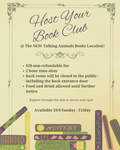 Private Book Club Booking