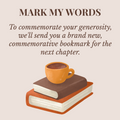 DONATION - MARK MY WORDS