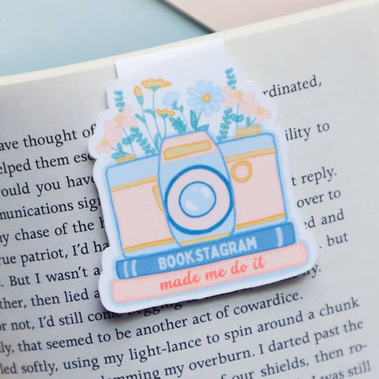 Furever Booked - Bookstagram Made Me Do It Magnetic Bookmark