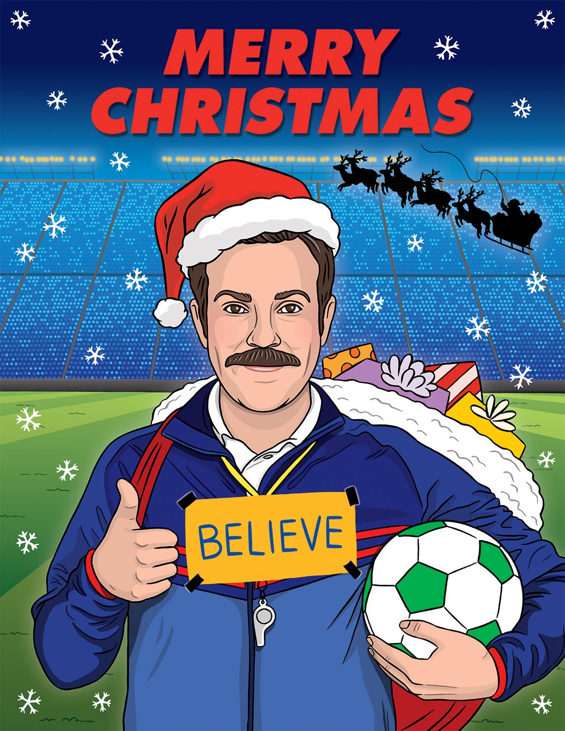 The Found - Ted Believe in the Christmas Spirit Cards - 8 Pack