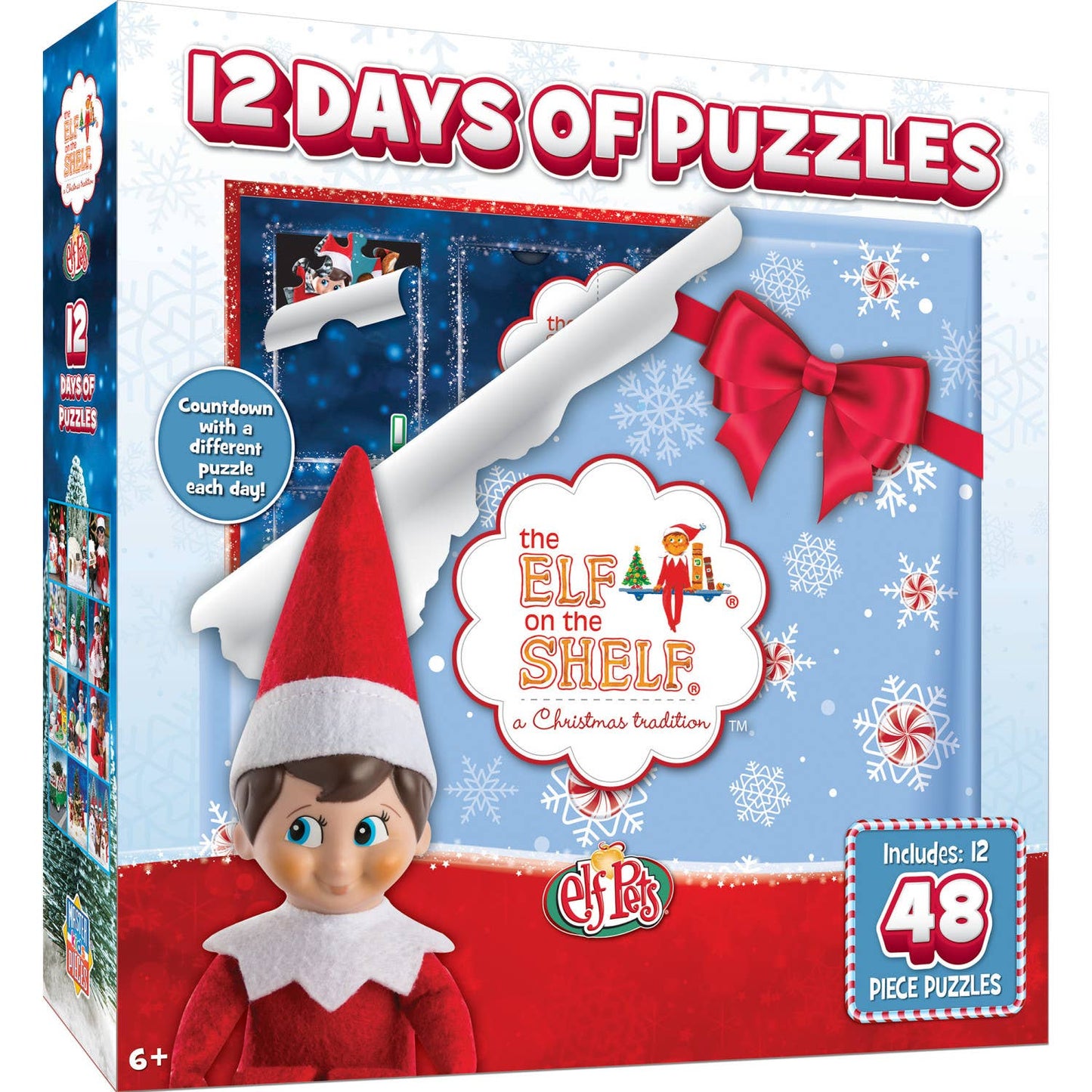 12 Days of Elf on the Shelf - Advent Calendar Jigsaw Puzzles