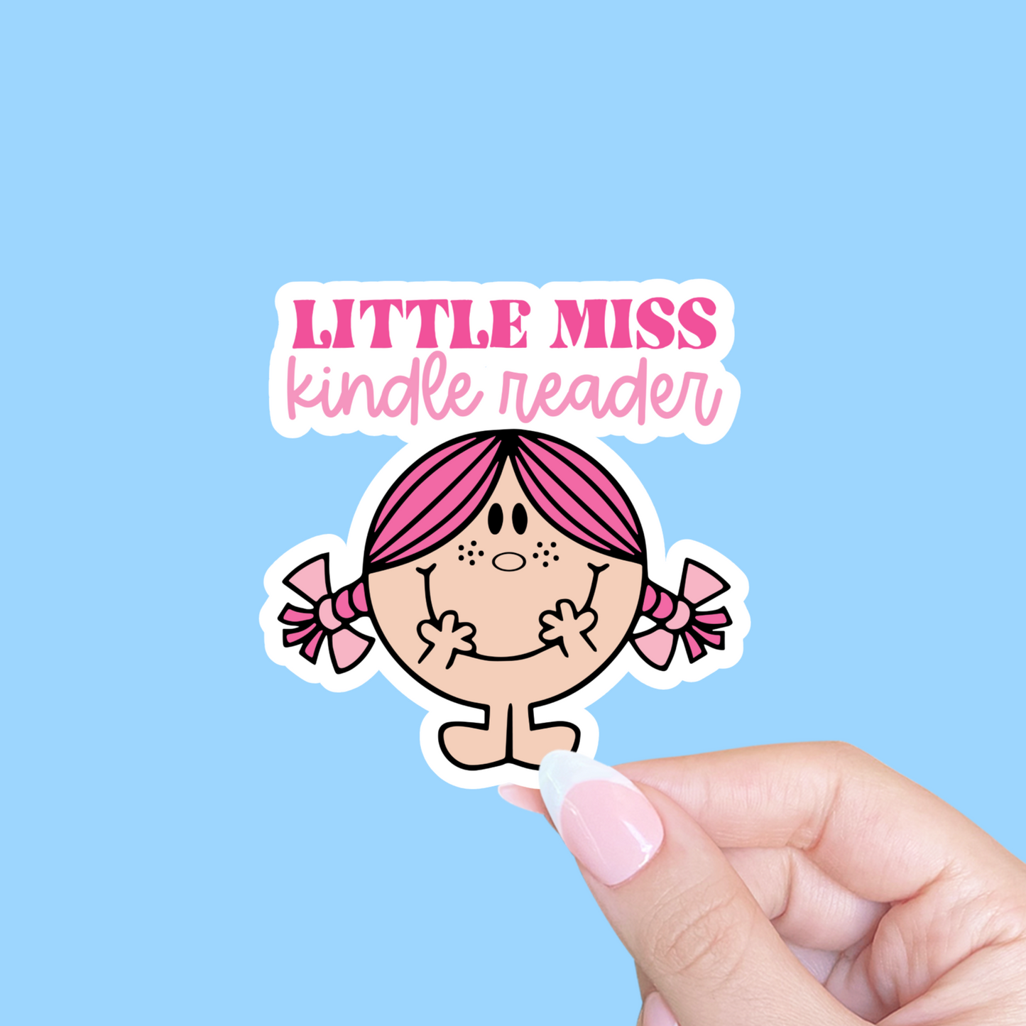 Radical - Little Miss Kindle Reader Sticker