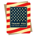 Greeting Card - Thank You for your Service Wood Card