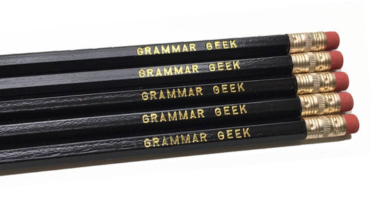 Grammar Geek Pencils