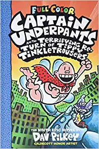 Captain Underpants and the Terrifying Return of Tippy Tinkletrousers: Color Edition (Captain Underpants 9) (Color Edition): Volume 9