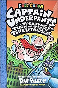 Captain Underpants and the Terrifying Return of Tippy Tinkletrousers: Color Edition (Captain Underpants 9) (Color Edition): Volume 9