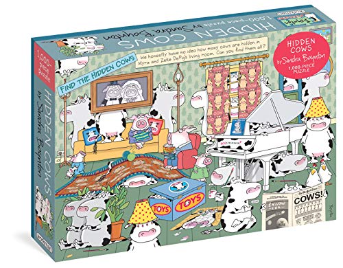 Hidden Cows 1,000-Piece Jigsaw Puzzle