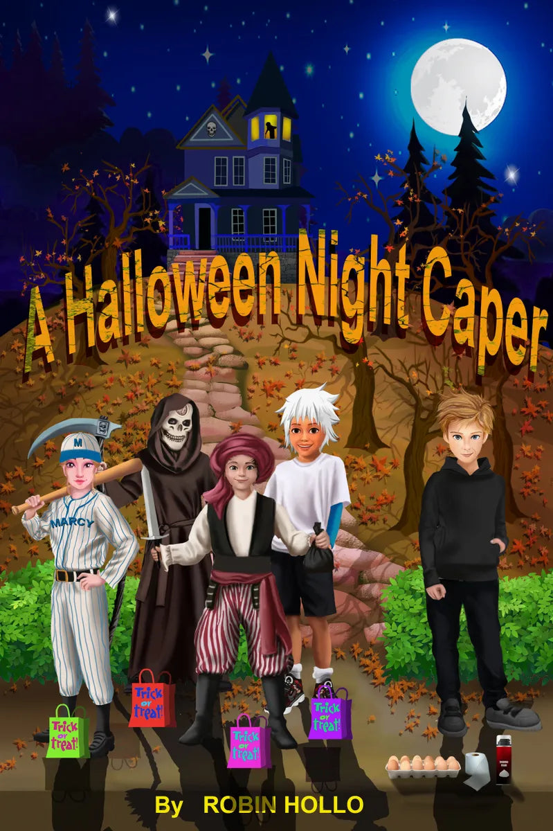 A Halloween Night Caper by Robin Hollo
