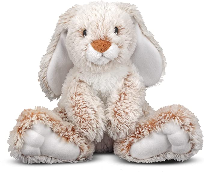Burrow Bunny by Melissa & Doug - 9 Inch Stuffed Animal