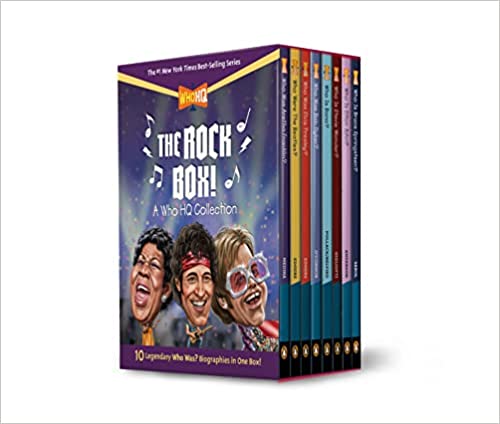 The Rock Box!: A Who HQ Collection: A Who HQ collection of the most influential figures in rock music (Who Was?)