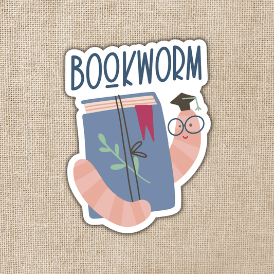 Wildly Enough - Bookworm Sticker