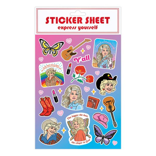 THE FOUND - Dolly Cowgirl Sticker Sheet