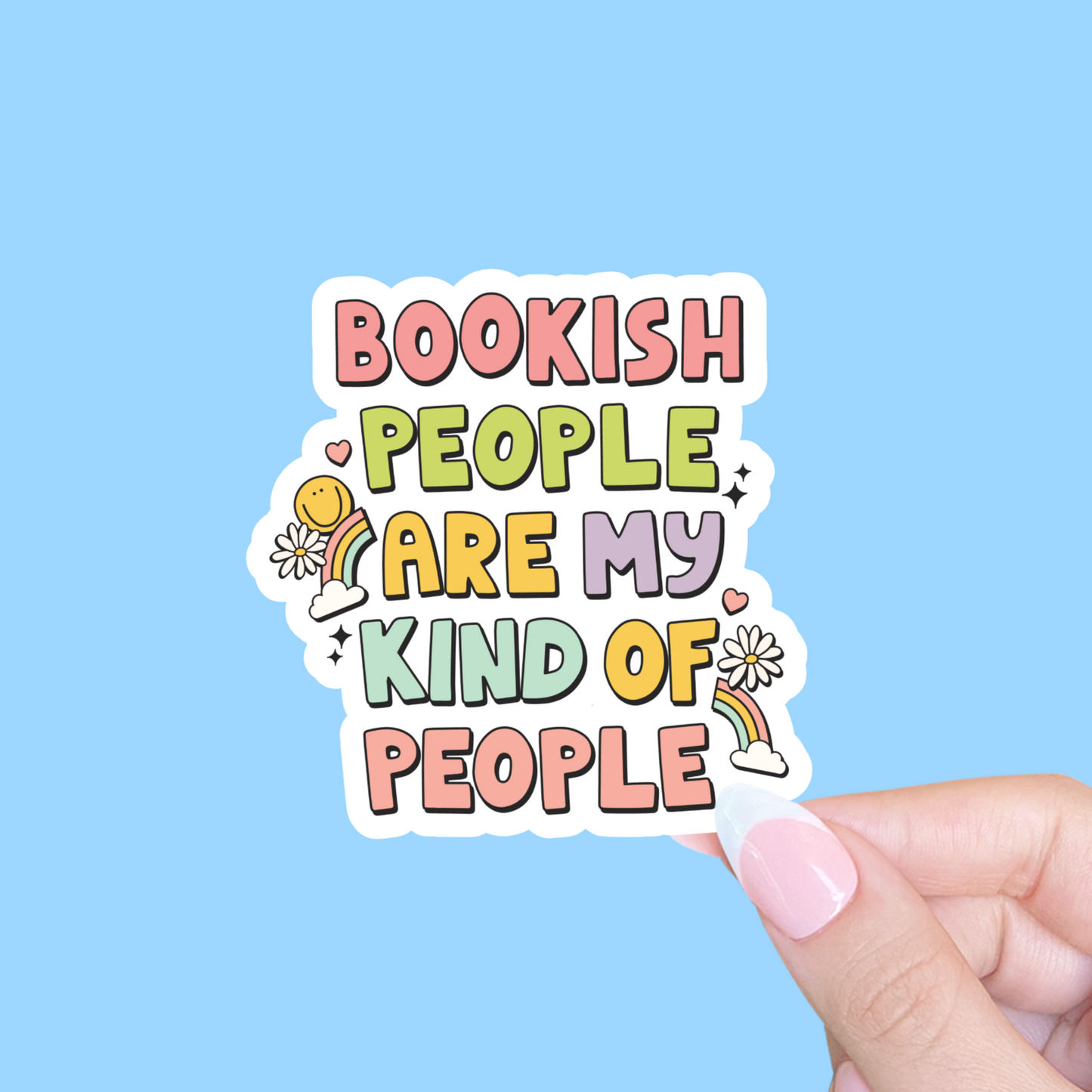 Radical - Bookish People Are My Kind of People  Sticker