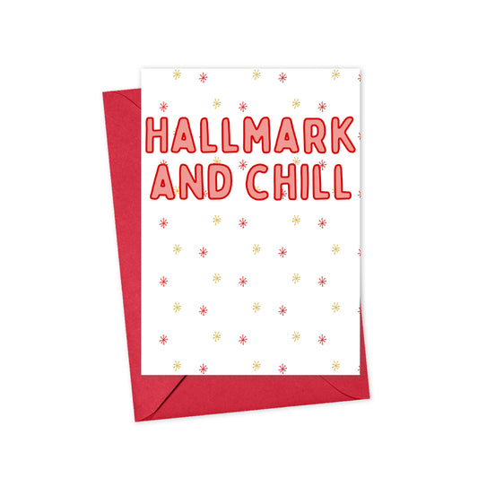 R is for Robo - Hallmark Movies and Chill Funny Christmas Card Holiday Cards