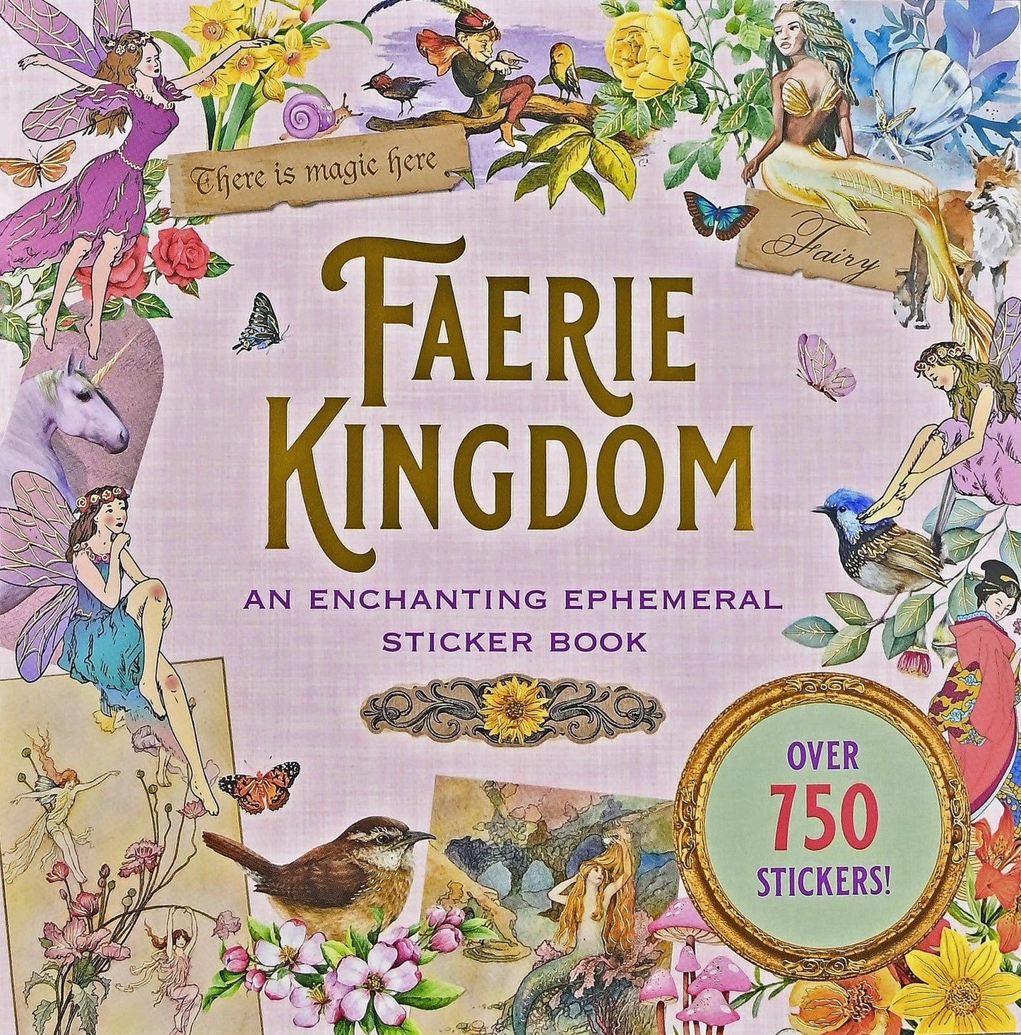 Peter Pauper Press - Faerie Kingdom Sticker Book