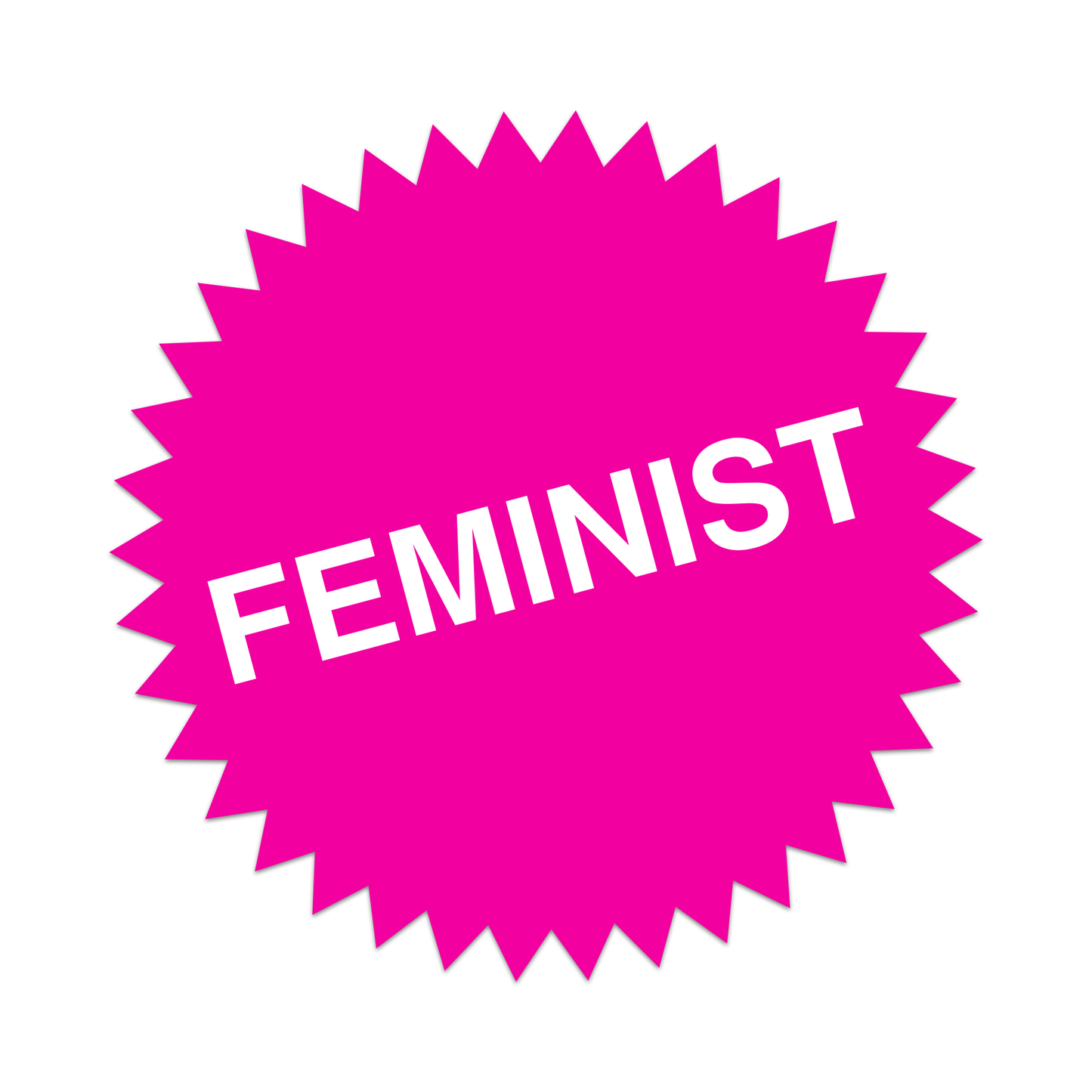 Mouthy Broad - Feminist Barbie Sticker