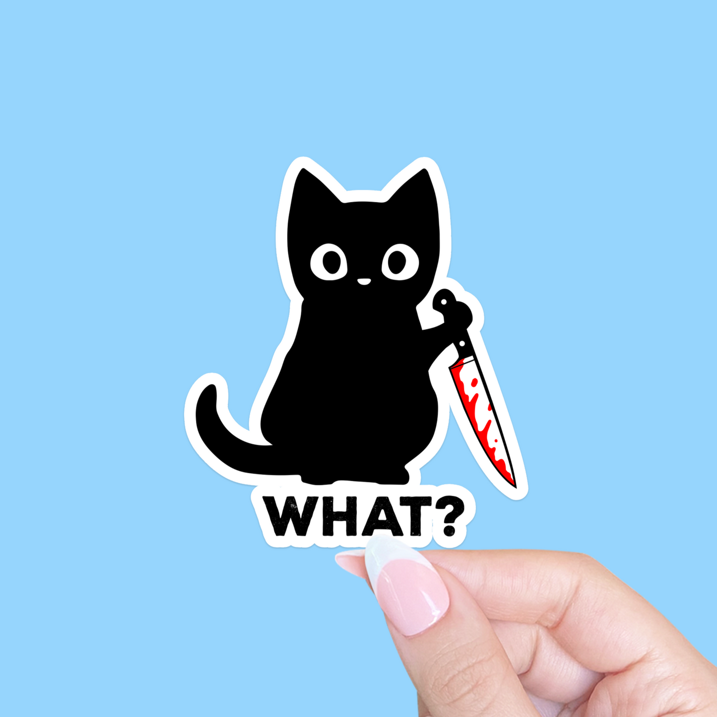 Radical - Killer Cat Sticker