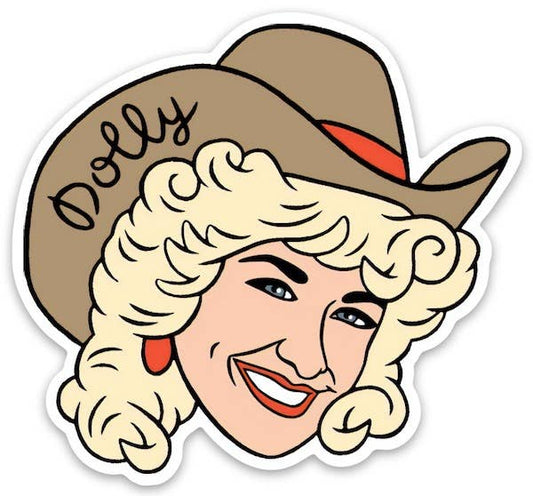 The Found - Dolly Parton Die Cut Sticker