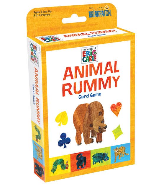 Eric Carle Animal Rummy Card