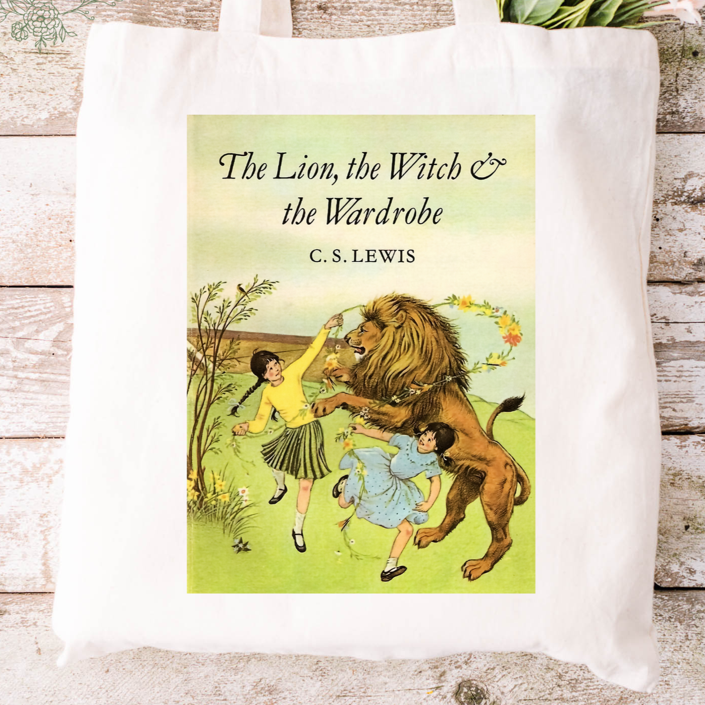 Little Vintage Tale - Storybook Tote Bag - The Lion, The Witch & The Wardrobe