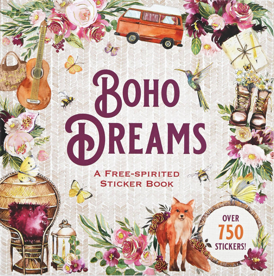 Peter Pauper Press - Boho Dreams Sticker Book