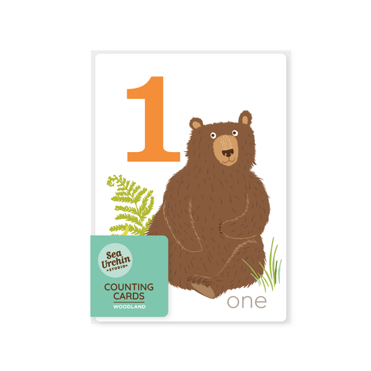 Counting Card Set | Woodland