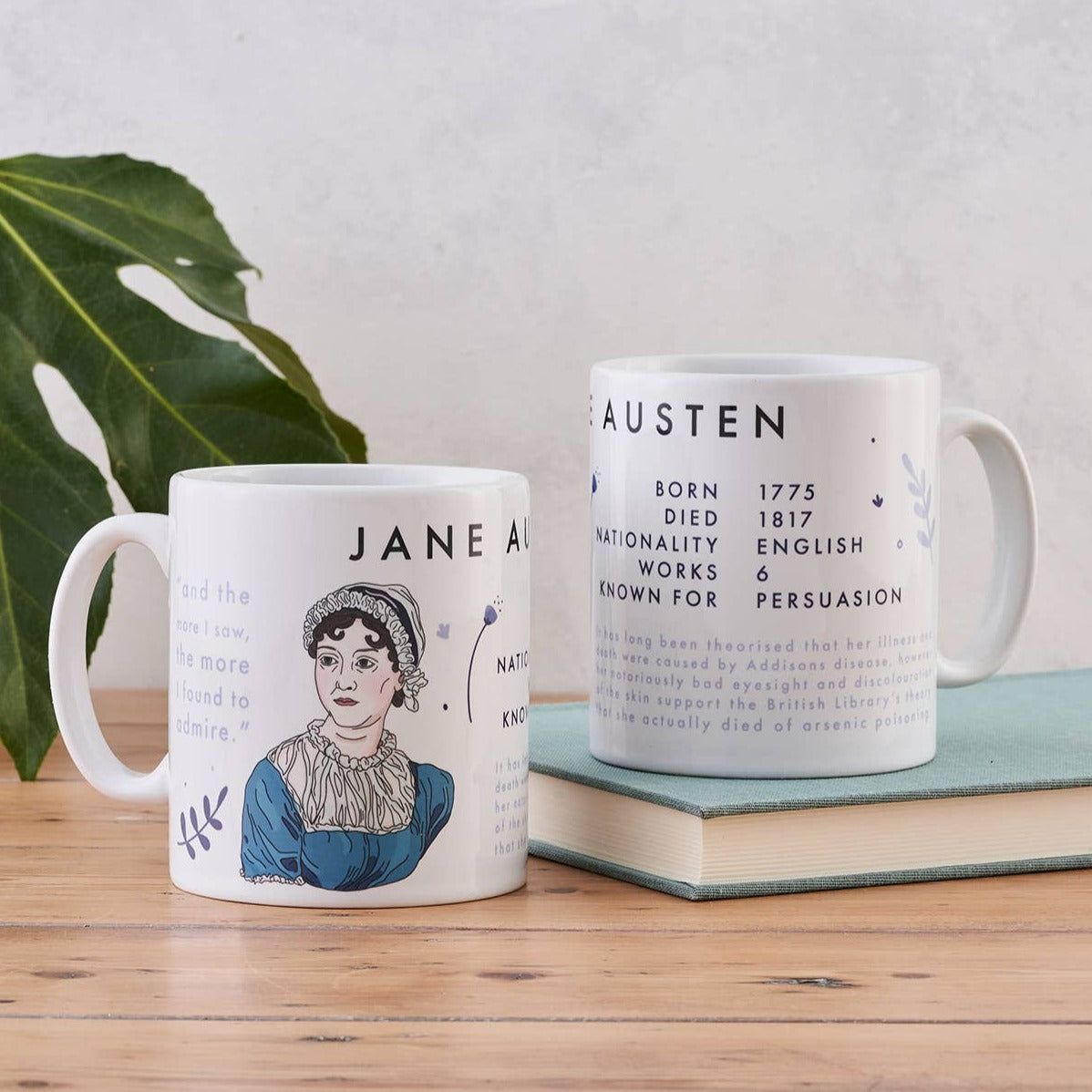 Bookishly - Jane Austen Author Mug