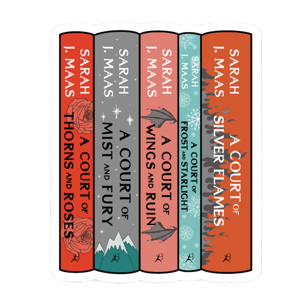 SJM - ACOTAR Series Stack Sticker