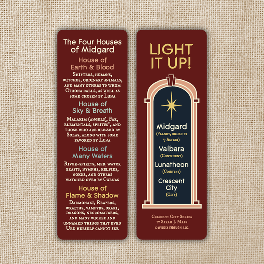 Wildly Enough - Houses of Midgard Bookmark | Crescent City