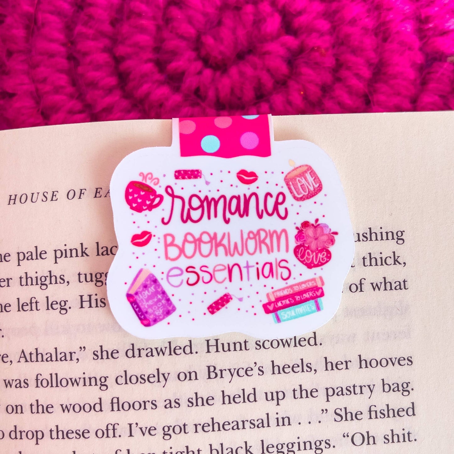 Magnetic Bookmark - Emily Cromwell - Romance Bookworm Essentials