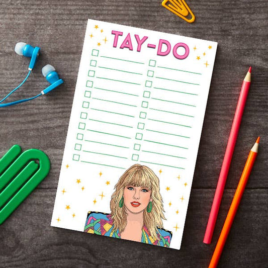 The Found - Notepad: Taylor Tay-Do List