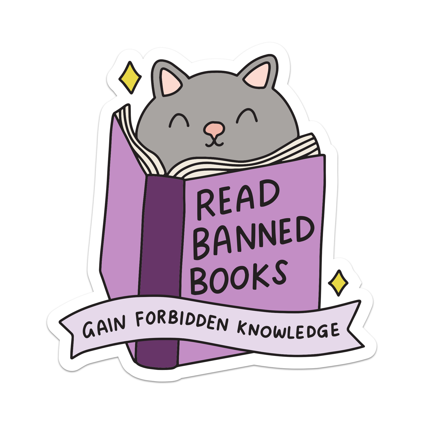 Mouthy Broad - Read Banned Books, Gain Forbidden Knowledge