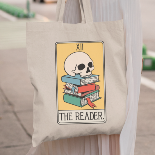 Indigo Maiden - The Reader Alternative Tarot Card Tote Bag