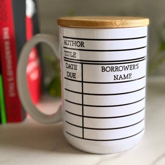 Bookish Love Co. - Library Card Mug