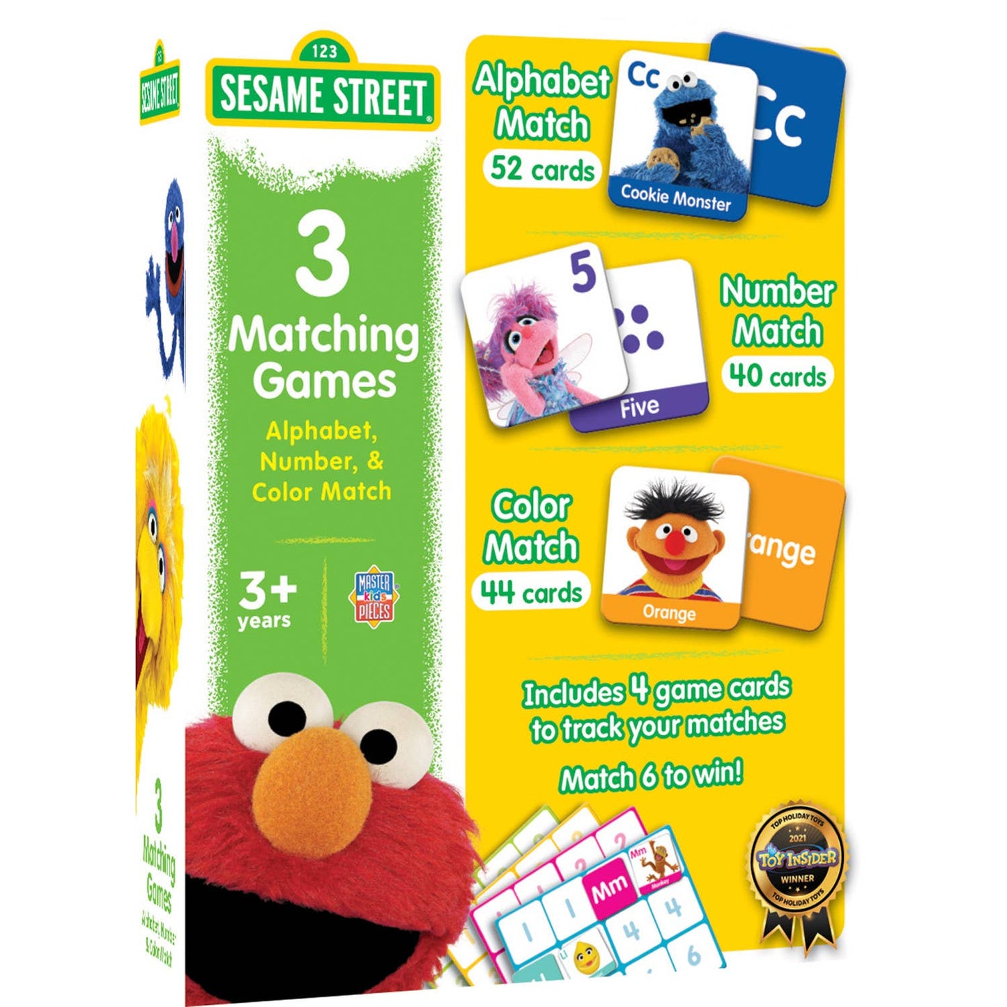 Sesame Street - 3-in-1 Matching Games