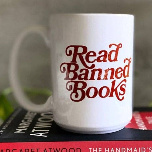 Bookish Love Co. - Vintage Read Banned Books Mug