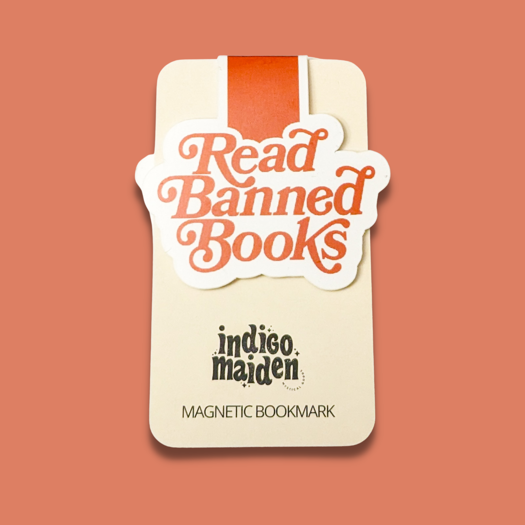 Indigo Maiden - Read Banned Books Magnetic Bookmark
