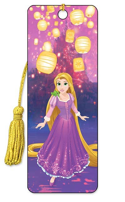 3D Disney Bookmark - Rapunzel Lanterns