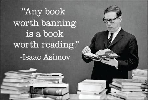 MAGNET-"Any book worth banning, is a book worth..