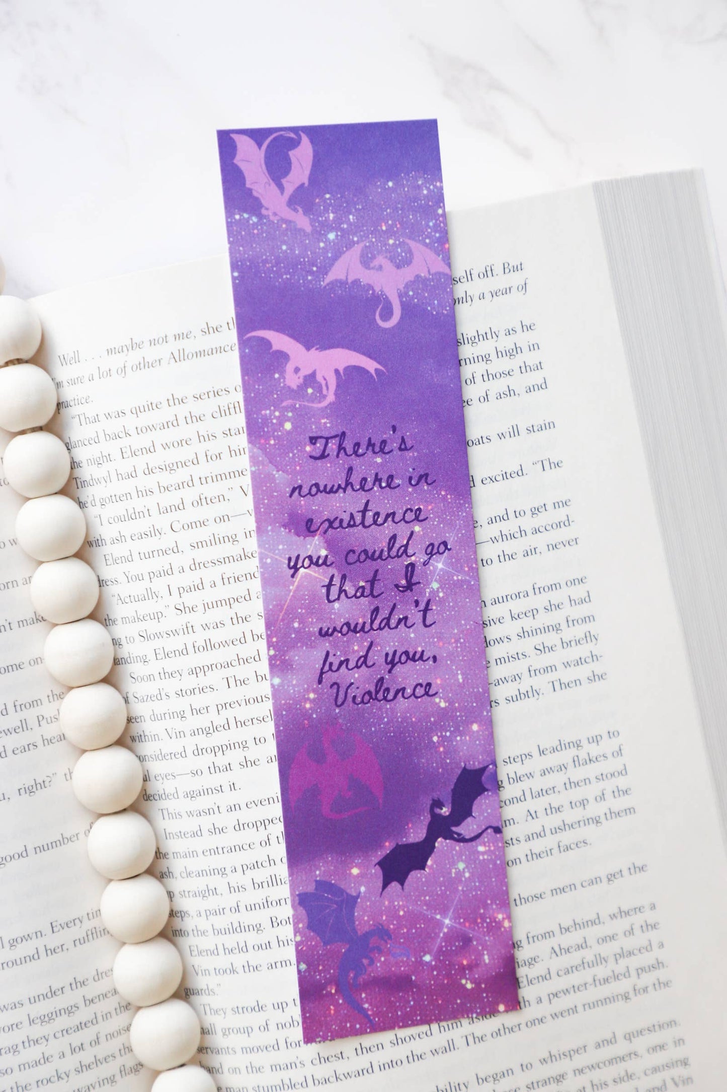 Furever Booked - Fourth Wing Bookmark
