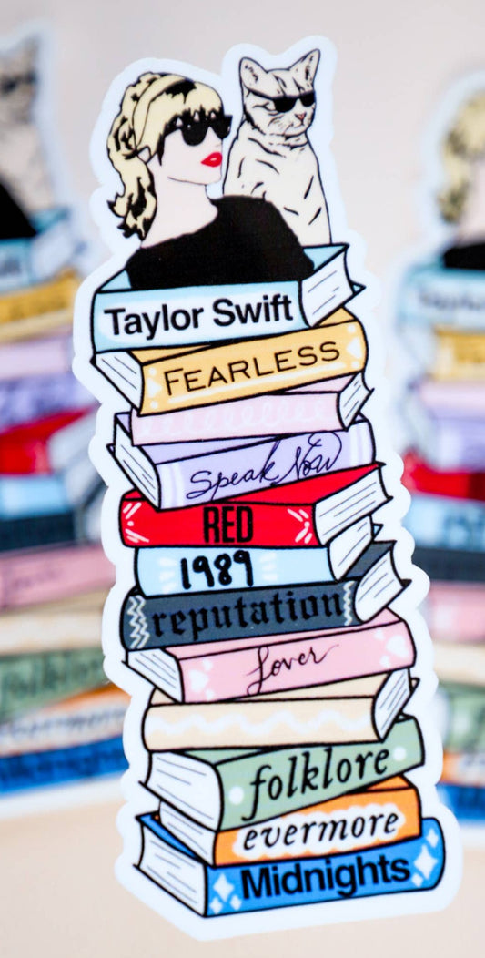 Furever Booked - Taylor Swift Eras Sticker