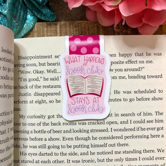 Emily Cromwell - Book Club Magnetic Bookmark
